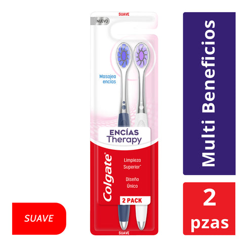 CEPILLO COLGATE 2U ENCIAS THERAPY SUAVE